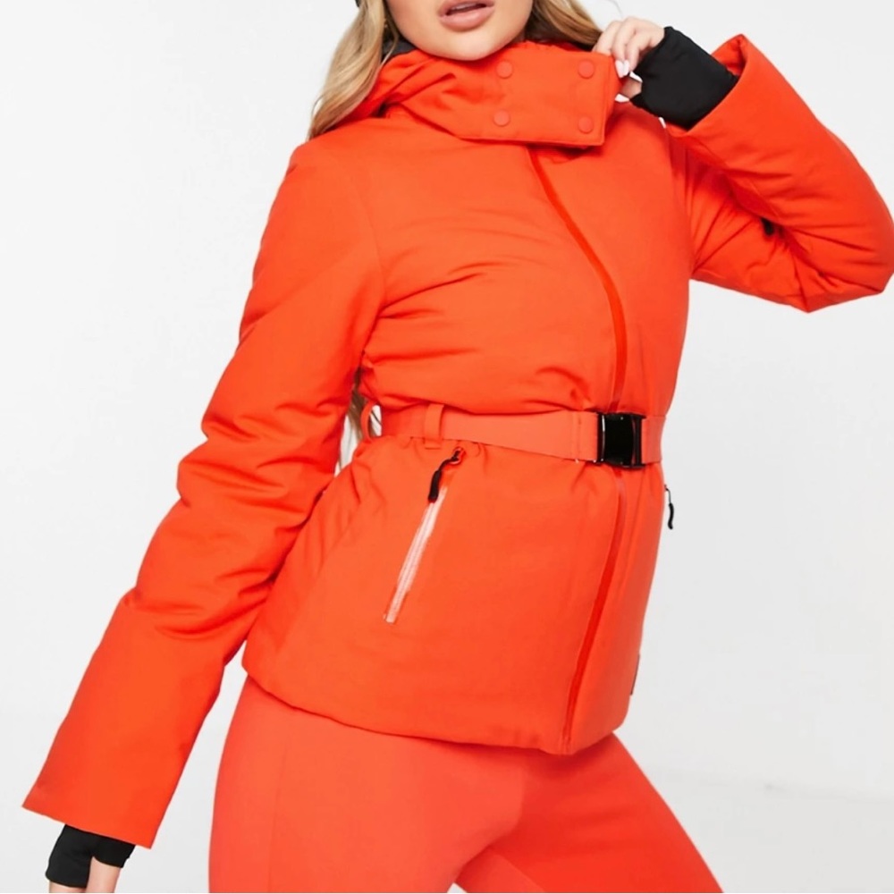 COPY - ASOS ski jacket with belt.